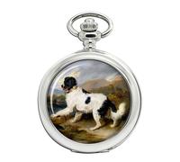 Un Newfoundland Cane Da Landseer Orologio da Tasca
