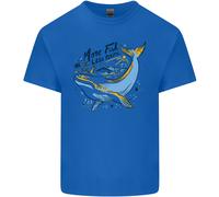 Un Nuda Banana Freezing Freddo IN Bed Uomo Cotone T-Shirt