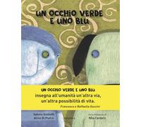 Un occhio verde e uno blu