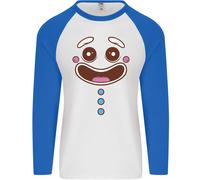 Un Omino Pan di Zenzero Uomo L/S Baseball T-Shirt