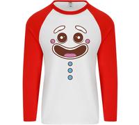 Un Omino Pan di Zenzero Uomo L/S Baseball T-Shirt