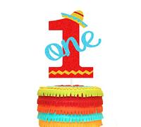Un One One One - Topper per torta per primo compleanno, Taco Mini cappello sombrero per una festa di compleanno, per feste messicane, festa di compleanno
