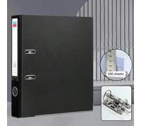 Un organizer/portadocumenti A4 da 34 * 28,5 * 7,5 CM con fori per una rilegatura facile e veloce, adatto per l'organizzazione di documenti d'ufficio (compatibile con perforatrice) - rilegatura durevol