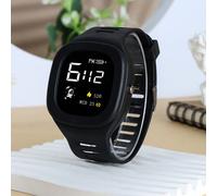 Un orologio carino da ragazzo con quadrante quadrato a tema spaziale e display LED. Un orologio per la stagione scolastica a buon prezzo. Adatto per studenti. Un orologio elettronico di moda per la sc