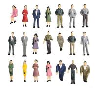 Un pacchetto completo che offre cinquanta figurine di passeggeri personalizzate su misura per completare tutti i tipi di progetti ferroviari