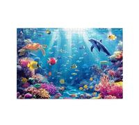 Un Paese delle Meraviglie Sottomarine Delle Tartarughe Marine 1000 Pezzi Puzzle Per Adulti Puzzle In Legno Per Adulti Regali Decorazione Della Casa