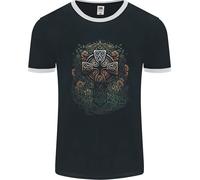 Un Pagana Celtic Croce Uomo Ringer Fotl