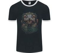 Un Pagana Celtic Croce Uomo Ringer Fotl