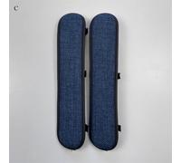 Un Paio Di Giapponesi Stile Vintage Ufficio Sedia Braccio Cover Pad Lino Miscela