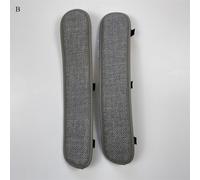 Un Paio Di Giapponesi Stile Vintage Ufficio Sedia Braccio Cover Pad Lino Miscela