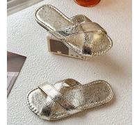 Un paio di sandali da spiaggia estivi scintillanti e stile punk per bambini in un colore solido, per un look confortevole e versatile EUR34,EUR35,EUR36,EUR25,EUR26,EUR27,EUR28,EUR29,EUR30,EUR31,EUR32,