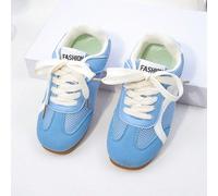 Un paio di scarpe sportive unisex per bambini alla moda, con una varietà di stili e colori e un design a strappo magico. Sono traspiranti e leggere, adatte per l'uso scolastico quotidiano dei bambini 