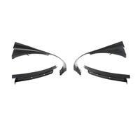 Un Paio Di Sopraccigli Per Ruota Sinistra E Destra Per Chevrolet Per Corvette C7 Wide Body Version 2014-2019 Fender Flares HETEVSCCK(Front Carbon Fiber)