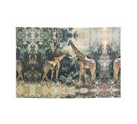 Un paio di striscioni stampati con giraffe: crea splendidi punti salienti decorativi per compleanni, vacanze e spazi domestici
