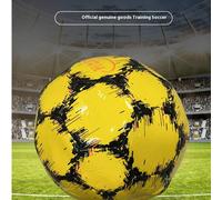 Un pallone da calcio con diversi colori tra cui scegliere Pallone da allenamento Altamente elastico e durevole Comodo al piede Livello professionale per le competizioni Motivo stampato Aspetto colorat