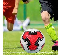 Un pallone da calcio con diversi colori tra cui scegliere Pallone da allenamento Altamente elastico e durevole Comodo al piede Livello professionale per le competizioni Motivo stampato Aspetto colorat