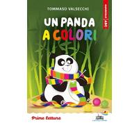 Un panda a colori. Stampatello maiuscolo