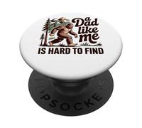 Un papà come me è difficile da trovare Bigfoot PopSockets PopGrip Adesivo