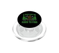 Un papà come me è difficile da trovare, divertente Bigfoot Dad Festa del papà PopSockets PopGrip per MagSafe
