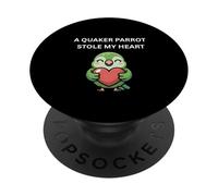 un pappagallo quacchero mi ha rubato il cuore PopSockets PopGrip Adesivo