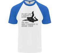 Un Paracadute To Skydive Due Volte Paracadutismo Divertente Uomo S/S T-Shirt