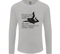 Un Paracadute To Skydive Due Volte Paracadutismo Funny Uomo Manica Lunga T-Shirt