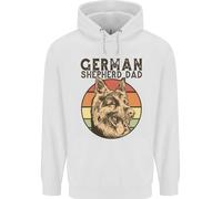 Un Pastore Tedesco Cane Papà Bambini Felpa con Cappuccio