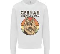 Un Pastore Tedesco Cane Papà Uomo Felpa Maglione