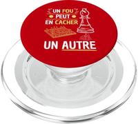 Un Pazzo può Nasconderne un Altro - Scacchi Umorismo Gioco PopSockets PopGrip per MagSafe