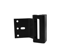 Un pezzo di alluminio lega di sicurezza serratura di porta di rinforzo morto bullone di sicurezza bambino serratura di porta ossidato colore nero