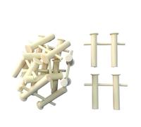 Un Pezzo di Resina Assemblato Modello Bollard Altezza 37MM Larghezza 45MM Diametro 10MM Simulato Vela Modello Accessori