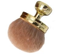 Un pezzo superficie liscia extra large spazzola autoabbronzante morbida confortevole abbronzante bronzer miscela spazzola ergonomica per il trucco del corpo per viso gamba fondotinta