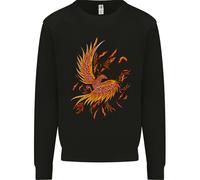 Un Phoenix Che Risorge Dalle Ceneri Uomo Felpa Maglione