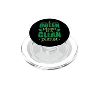 Un pianeta verde è un pianeta pulito Natura PopSockets PopGrip per MagSafe