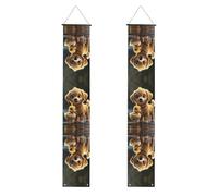 Un piccolo anatroccolo giallo Stampato banner decorativi banner di benvenuto perfetti per decorazioni di laurea bomboniere