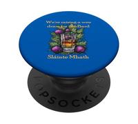 Un piccolo dram per il bardo e buona salute con cardo PopSockets PopGrip Adesivo