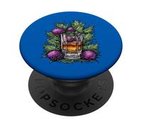 Un piccolo dramma per il bardo di Scozia con cardo PopSockets PopGrip Adesivo