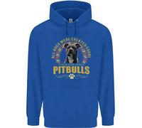 Un Pitbull Cane Bambini Felpa con Cappuccio