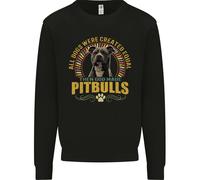Un Pitbull Cane Bambini Felpa Maglione