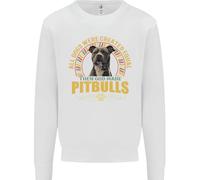 Un Pitbull Cane Bambini Felpa Maglione