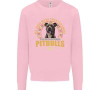 Un Pitbull Cane Bambini Felpa Maglione