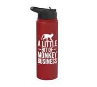Un po 'di Monkey Business Monkey Stainless Steel Insulated Water Bottle