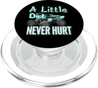 UN PO' DI SPORCO NON FA MAI MALE Text Design PopSockets PopGrip per MagSafe