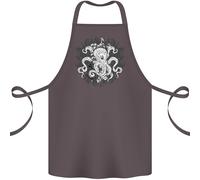 Un Polipo IN Profondo Oceano Marinaio Vela Cotone Grembiule 100% Biologico