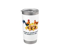 Un pollo alla volta Bicchiere termico in acciaio inox doppia parete