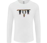 Un Pollo Divertente Con Bats Uomo Maniche