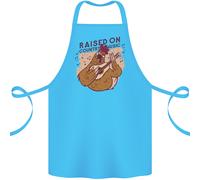 Un Pollo Sollevato Su Paese Musica Cotone Grembiule 100% Biologico