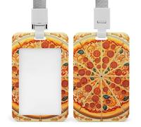 Un porta badge verticale pieno di carta d'identità con cordino a scomparsa, resistente, resistente, porta badge, porta badge impermeabile, per infermieri, ufficiali, insegnanti, personale di sicurezza