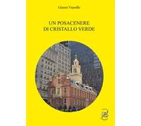 Un posacenere di cristallo verde