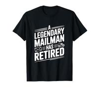 Un postino leggendario Si è ritirato Maglietta
